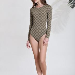 Recycled Jacquard Rib Swimsuit 