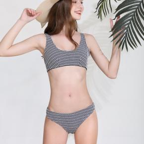 Gingham Seersucker Bikini Set 