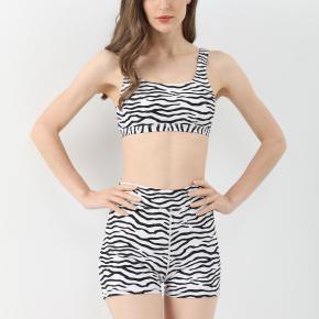 Zebra Print Swimwear Set 